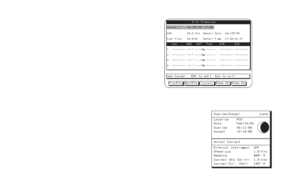 Trip planning function, Calculator | Magellan NAV 6500 User Manual | Page 62 / 114