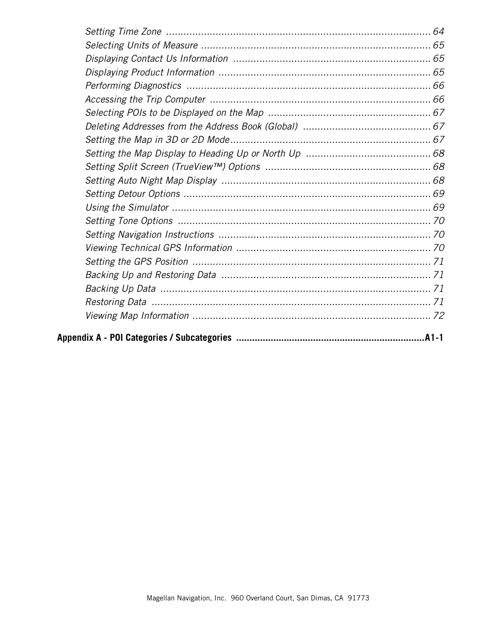 Magellan Maestro 4050 User Manual | Page 11 / 86