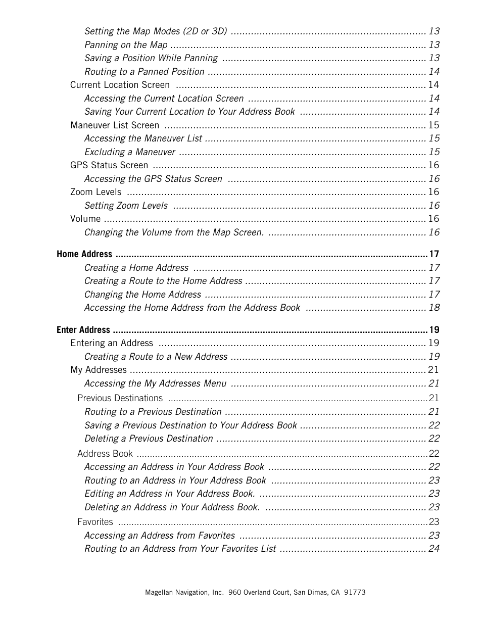 Magellan Maestro 4050 User Manual | Page 7 / 86