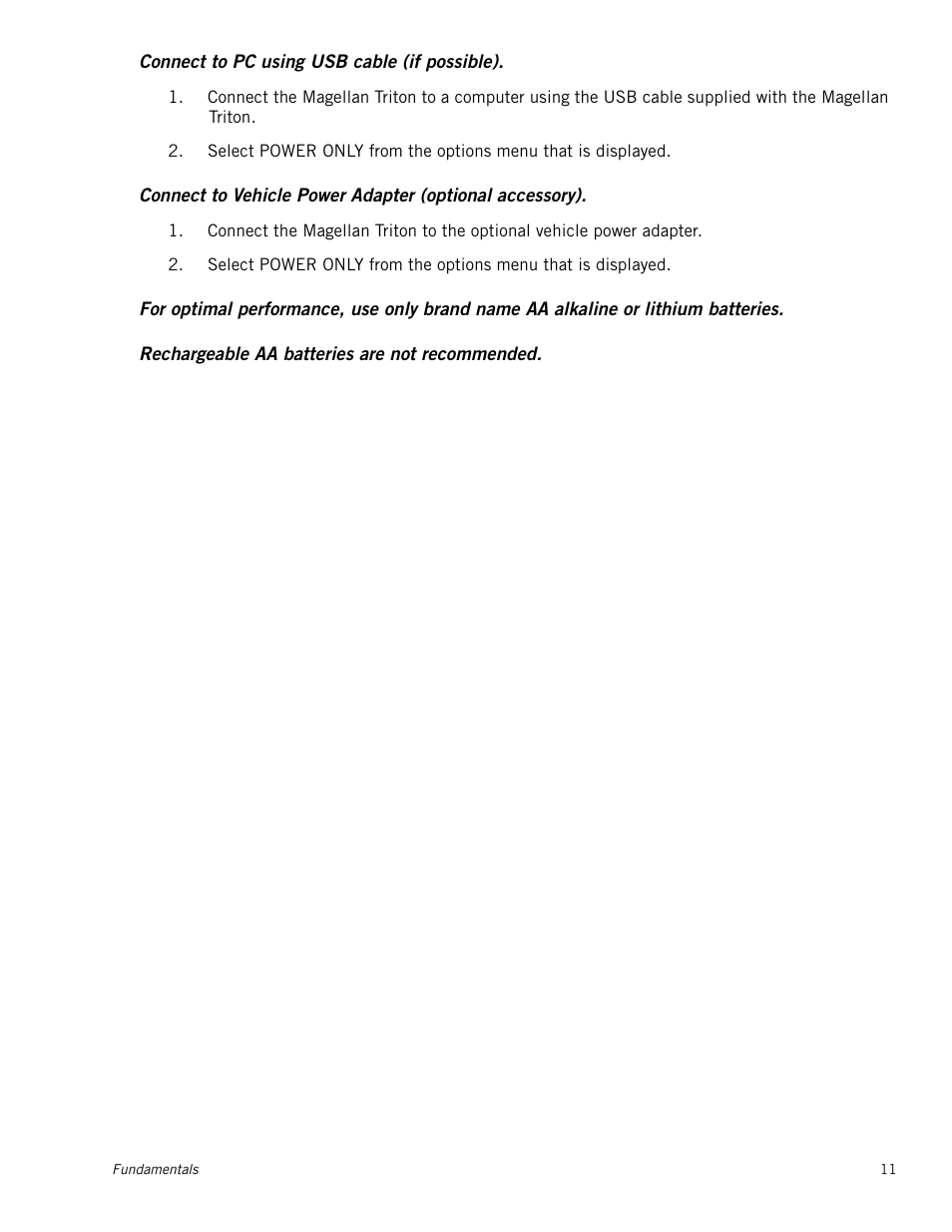 Magellan Triton 1500 User Manual | Page 19 / 63