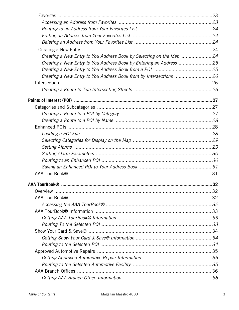 Magellan Maestro 4000 User Manual | Page 8 / 75