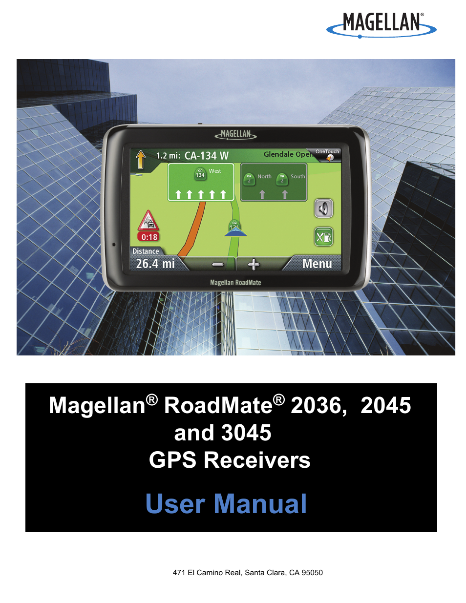 Magellan RoadMate 2036 User Manual | 42 pages