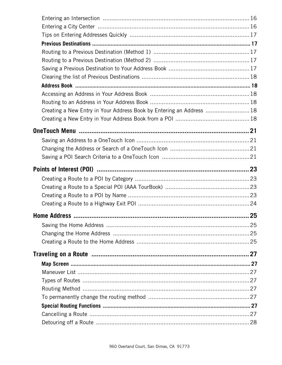 Magellan RoadMate 1440 User Manual | Page 6 / 48