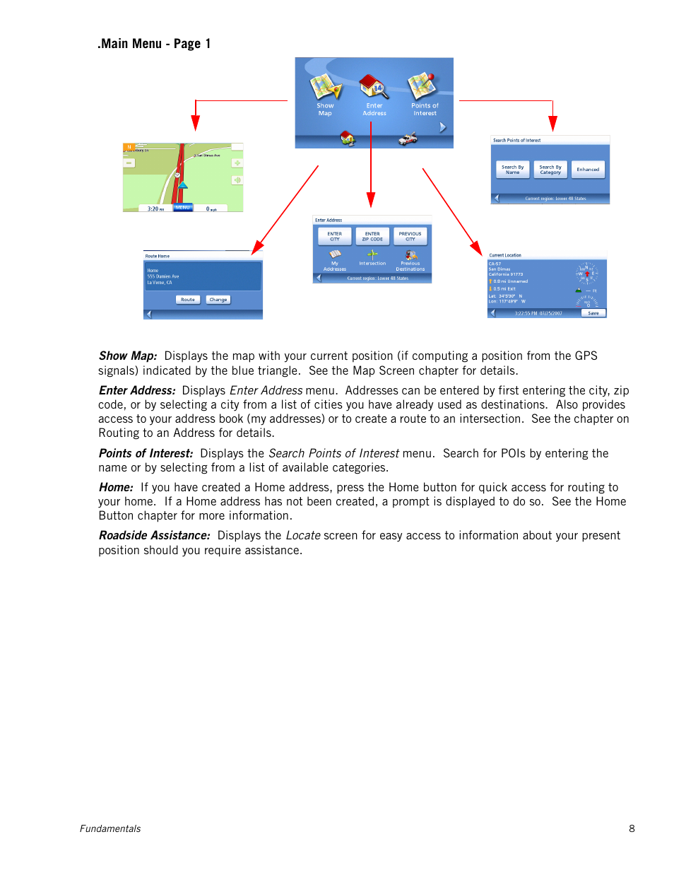 Magellan RoadMate 1230 User Manual | Page 17 / 68