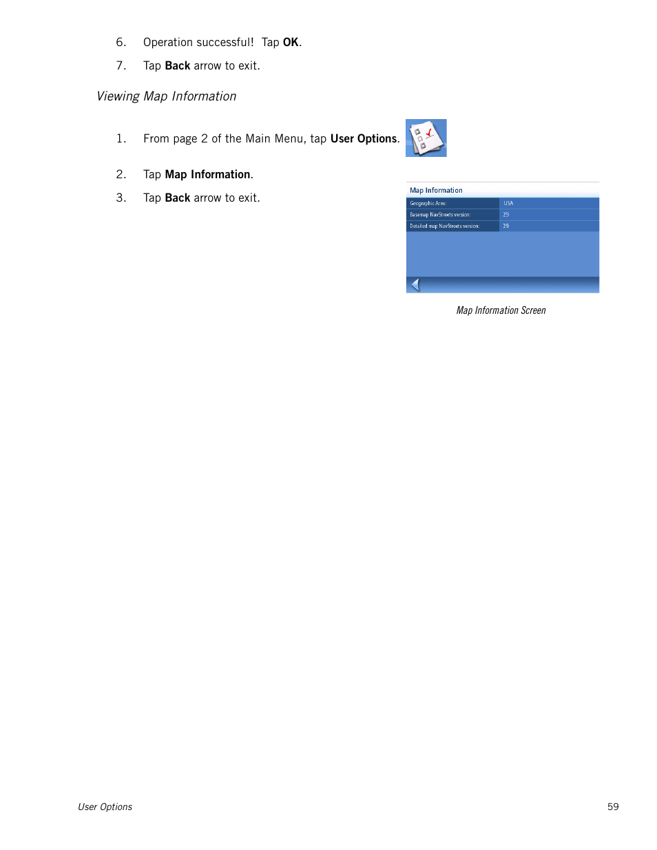 Viewing map information | Magellan RoadMate 1230 User Manual | Page 68 / 68