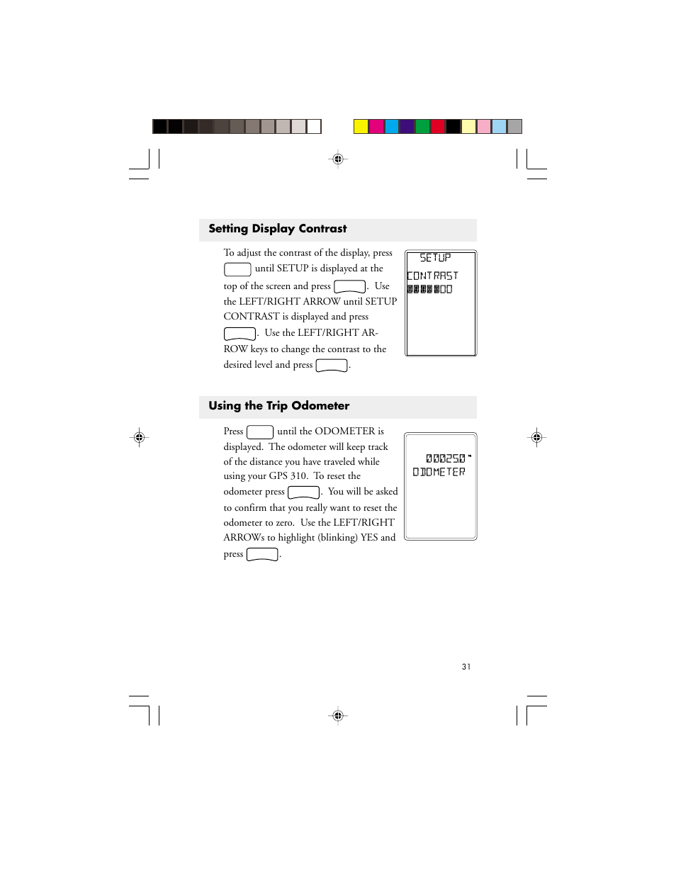 Magellan GPS 310 User Manual | Page 37 / 62