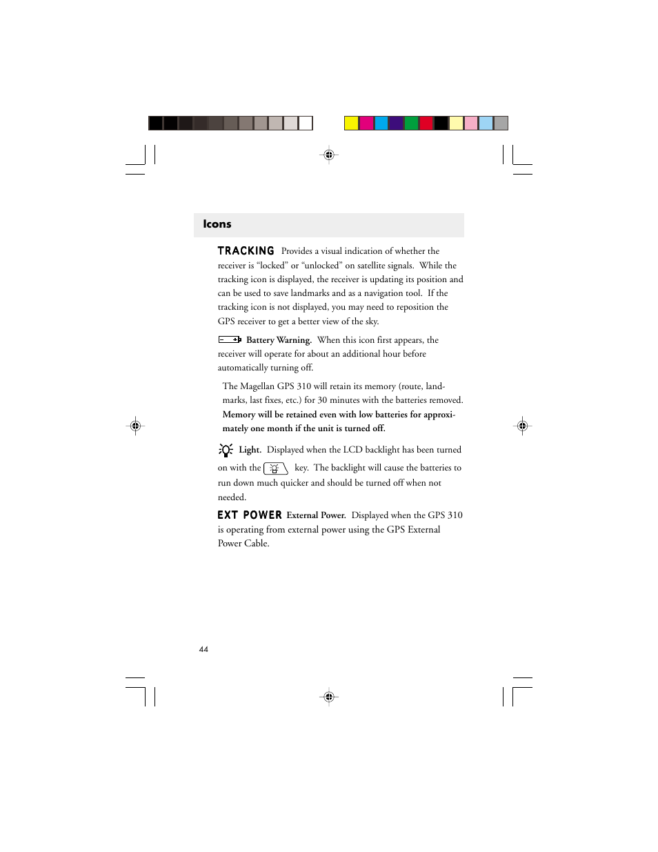 Magellan GPS 310 User Manual | Page 50 / 62