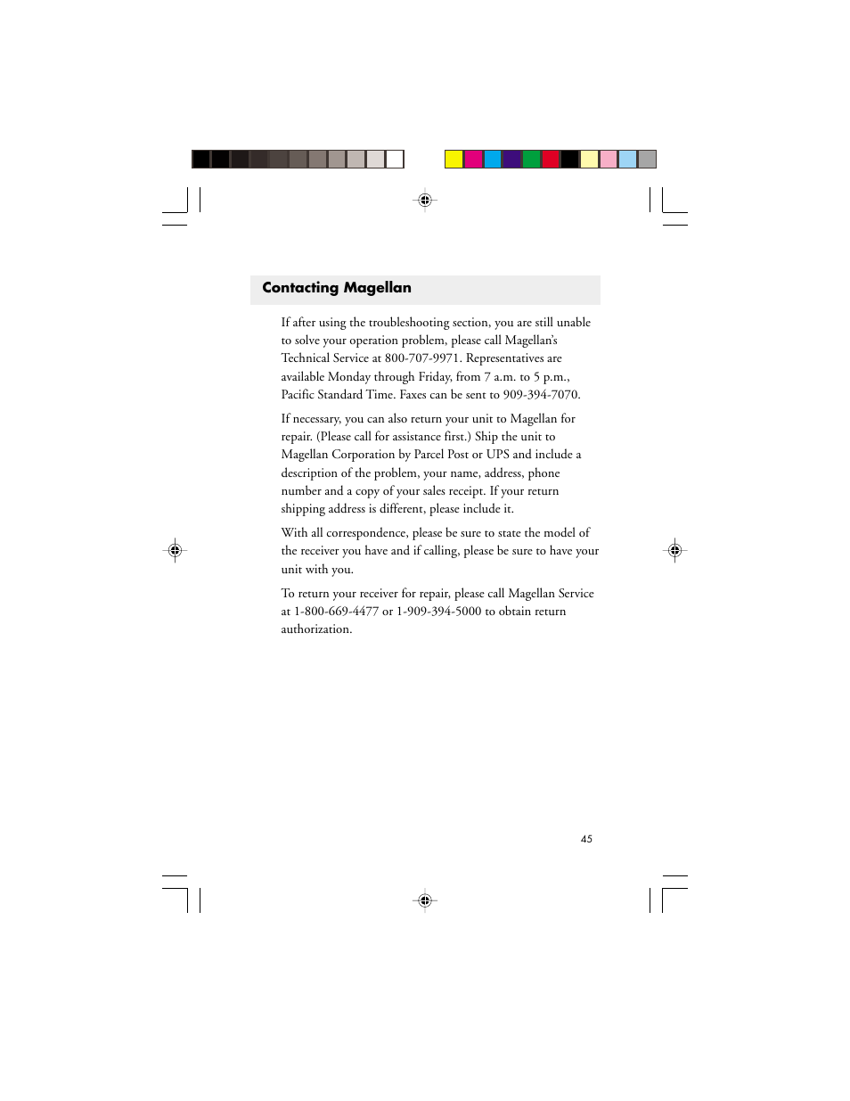 Magellan GPS 310 User Manual | Page 51 / 62