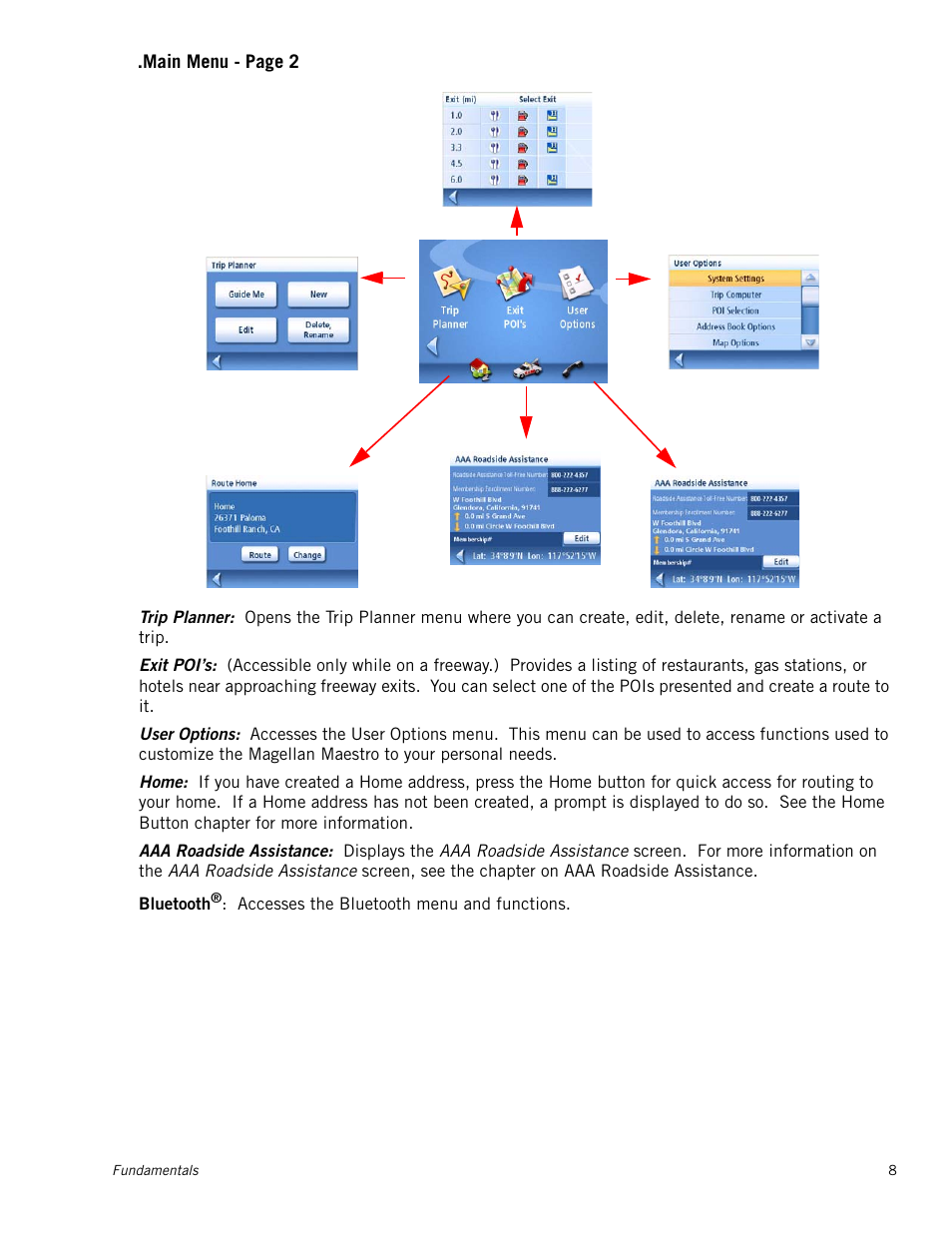 Magellan 3140 User Manual | Page 17 / 67