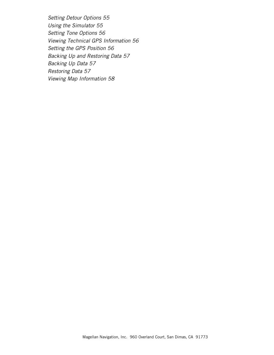 Magellan 3140 User Manual | Page 9 / 67