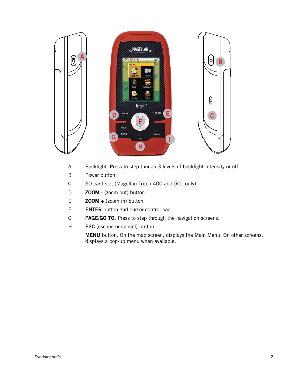 Magellan Triton 300 User Manual | Page 9 / 30
