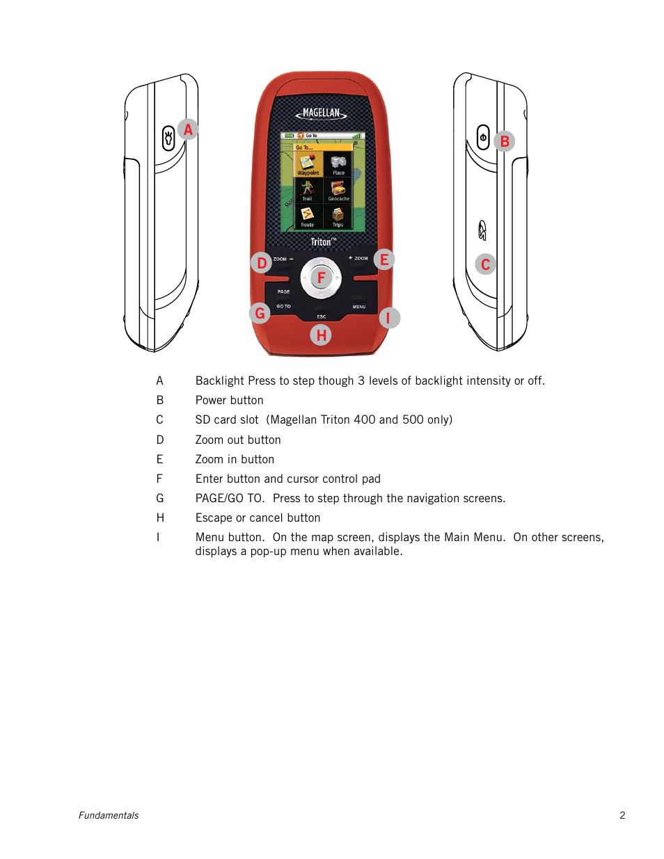 Magellan Triton 300 User Manual | Page 9 / 30