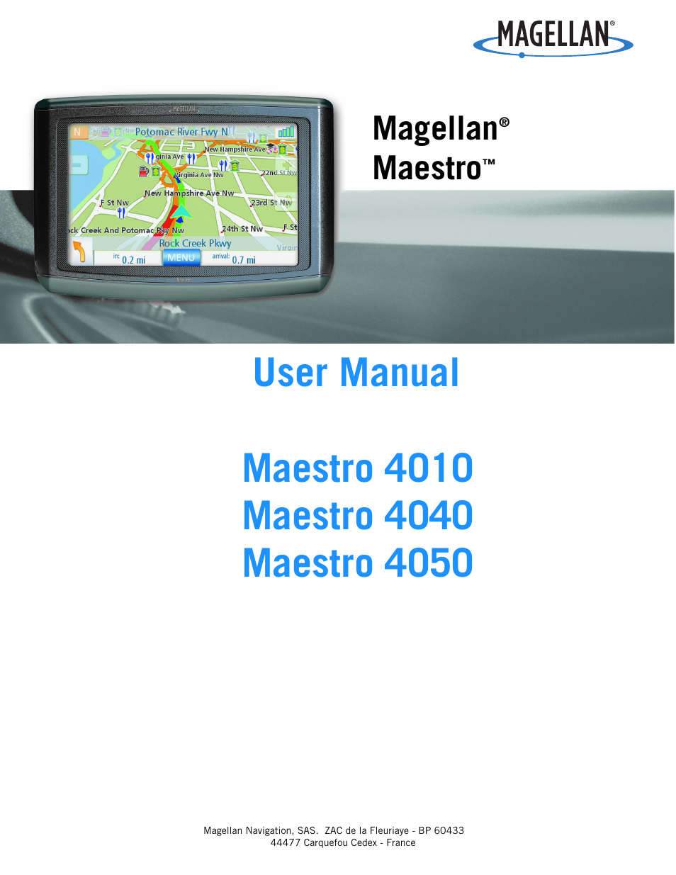 Magellan 4010 User Manual | 76 pages