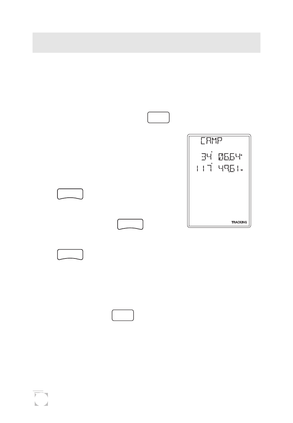 Creating a landmark | Magellan 300GPS User Manual | Page 12 / 48