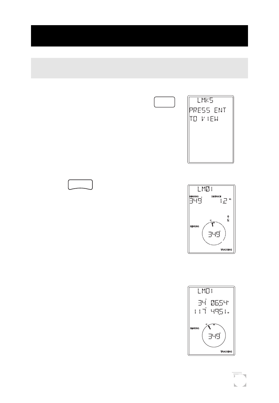 Working with landmarks | Magellan 300GPS User Manual | Page 19 / 48