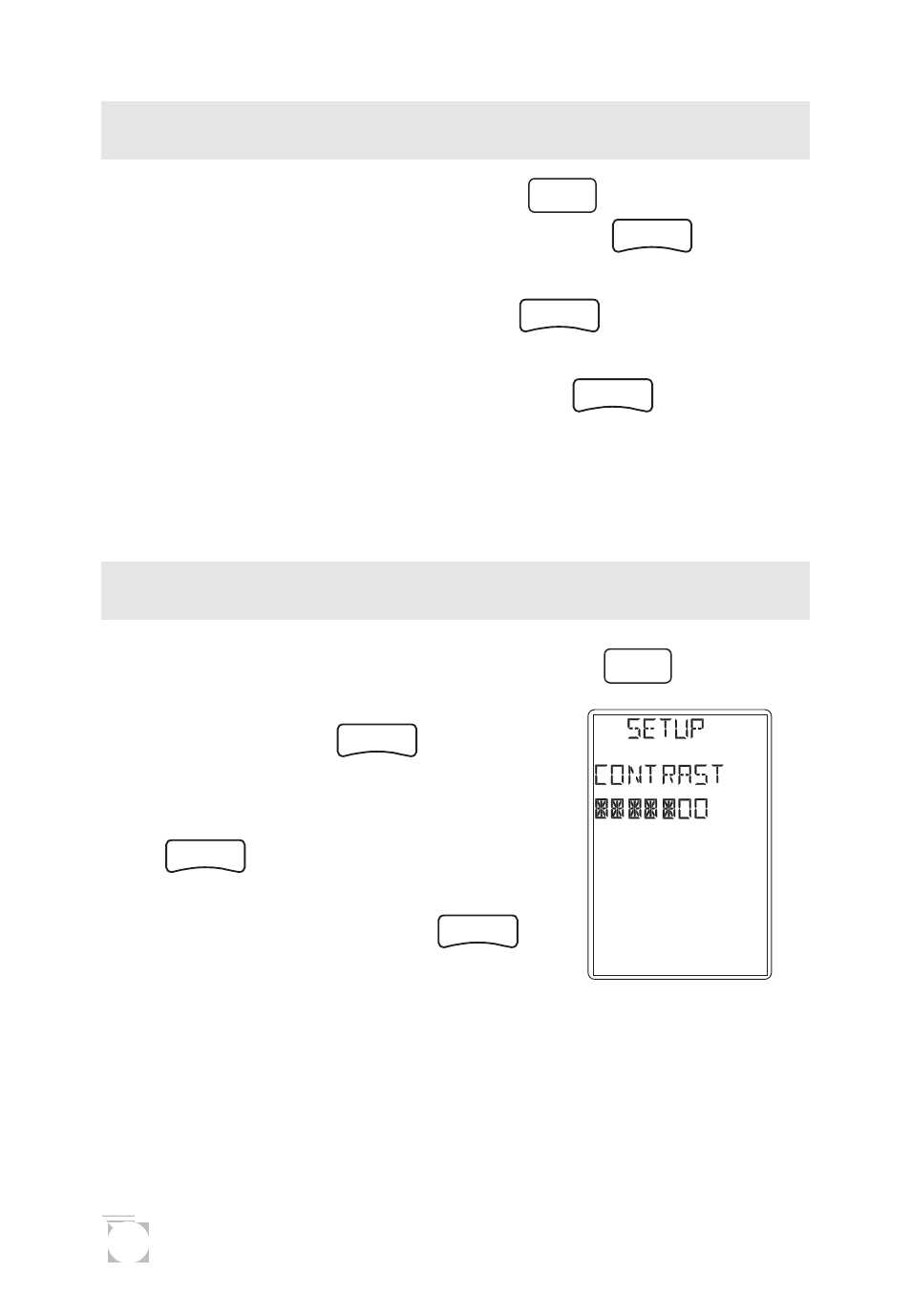 Activating the demo mode, Setting display contrast | Magellan 300GPS User Manual | Page 34 / 48