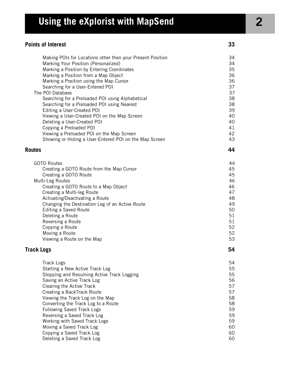 Using the explorist with mapsend | Magellan eXplorist 210 User Manual | Page 5 / 98