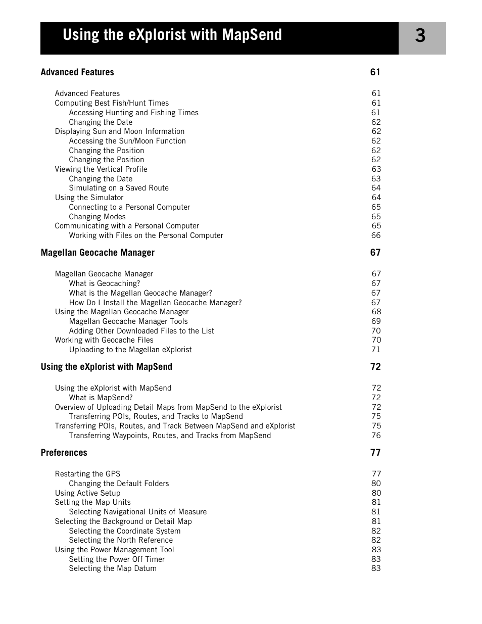 Using the explorist with mapsend | Magellan eXplorist 210 User Manual | Page 6 / 98