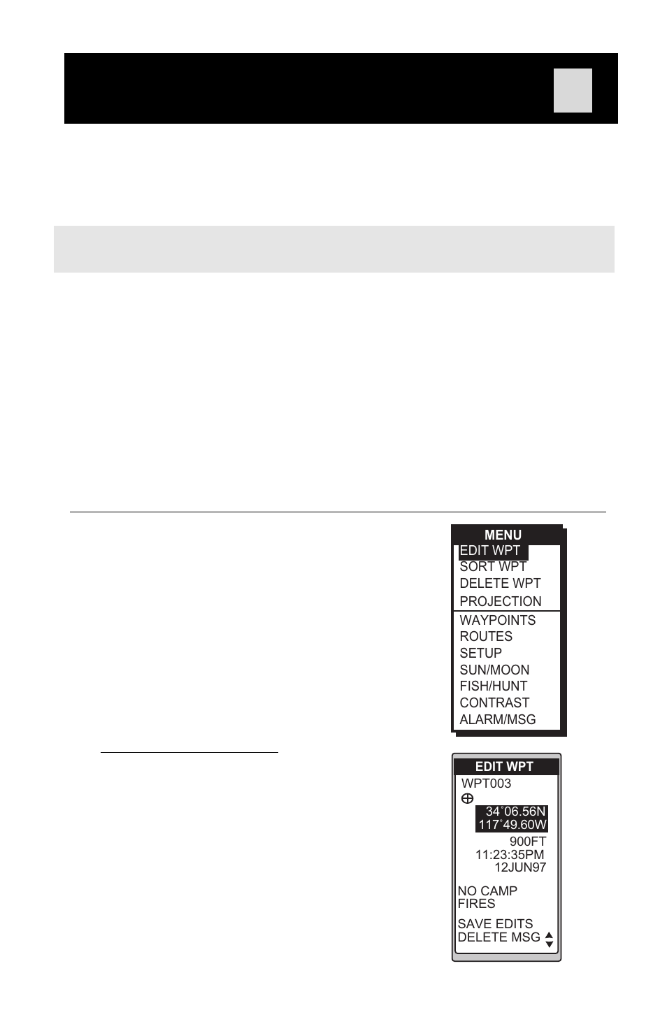 Working with waypoints 4 | Magellan GPS Tracker User Manual | Page 43 / 102