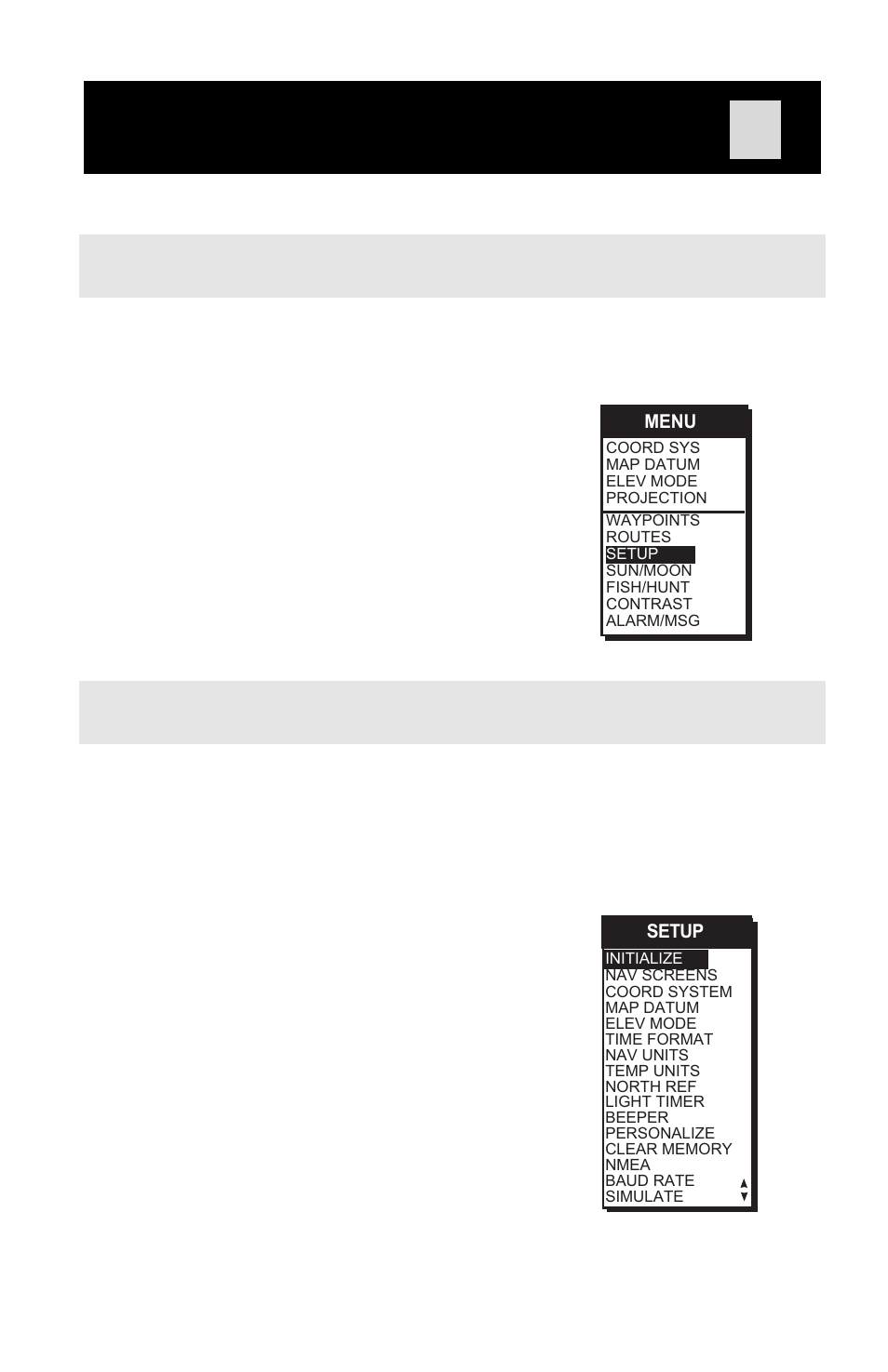 7customizing (setup) | Magellan GPS Tracker User Manual | Page 63 / 102