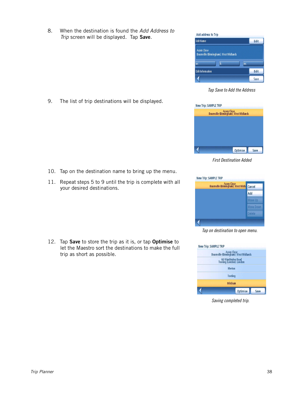 Magellan Maestro 3150 User Manual | Page 44 / 65