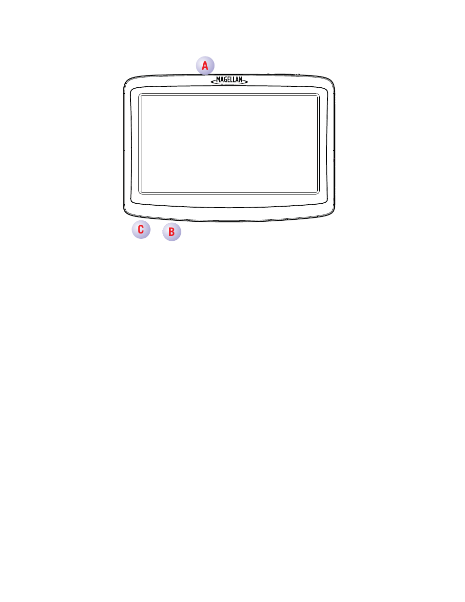 Magellan roadmate, Ab c | Magellan RoadMate 3030 User Manual | Page 10 / 39