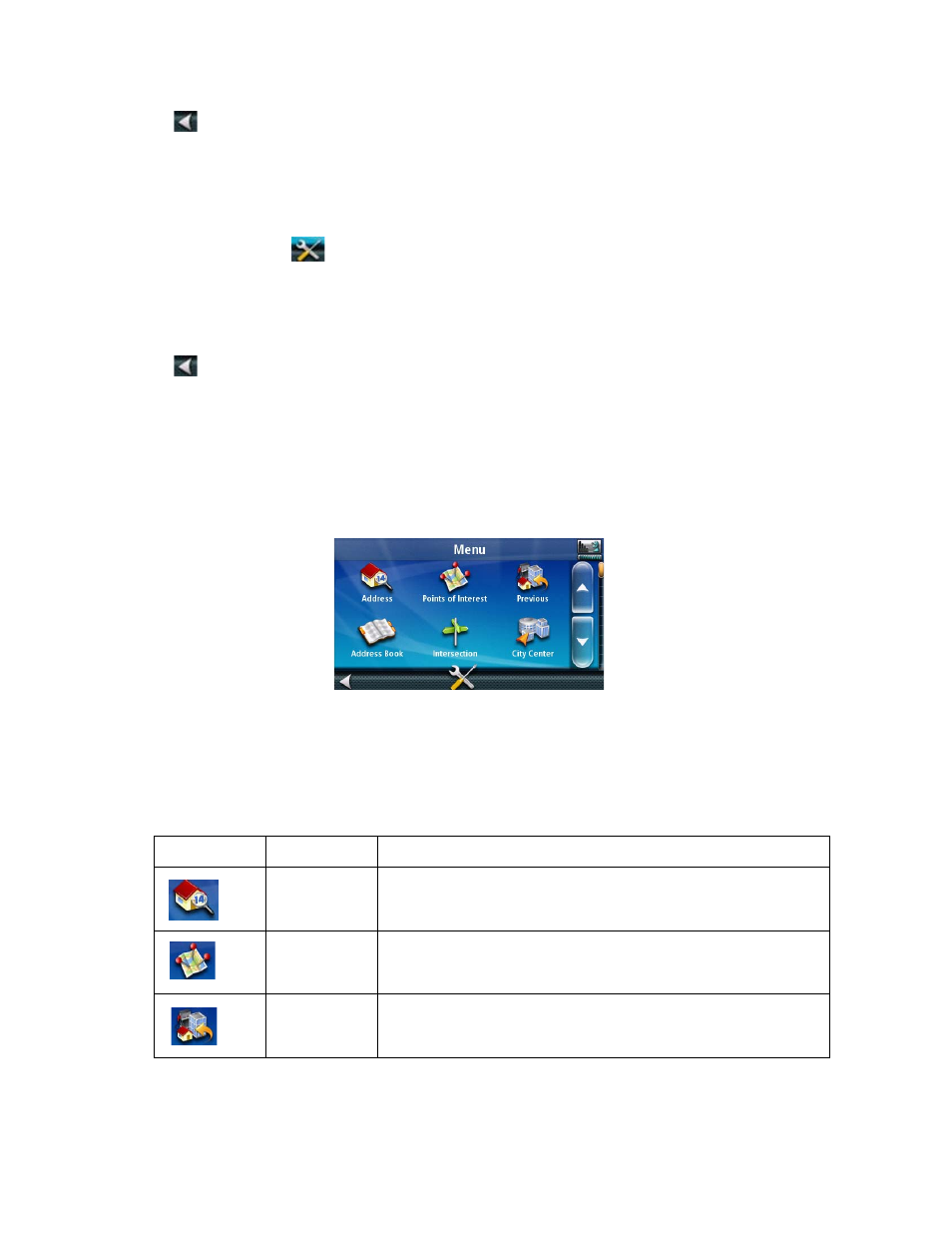 Tap sound, Tap to save and exit, Access the main menu | Tap the settings icon, Tap system, Tap brightness, From the map screen tap menu, Brightness, Main menu | Magellan RoadMate 3030 User Manual | Page 12 / 39