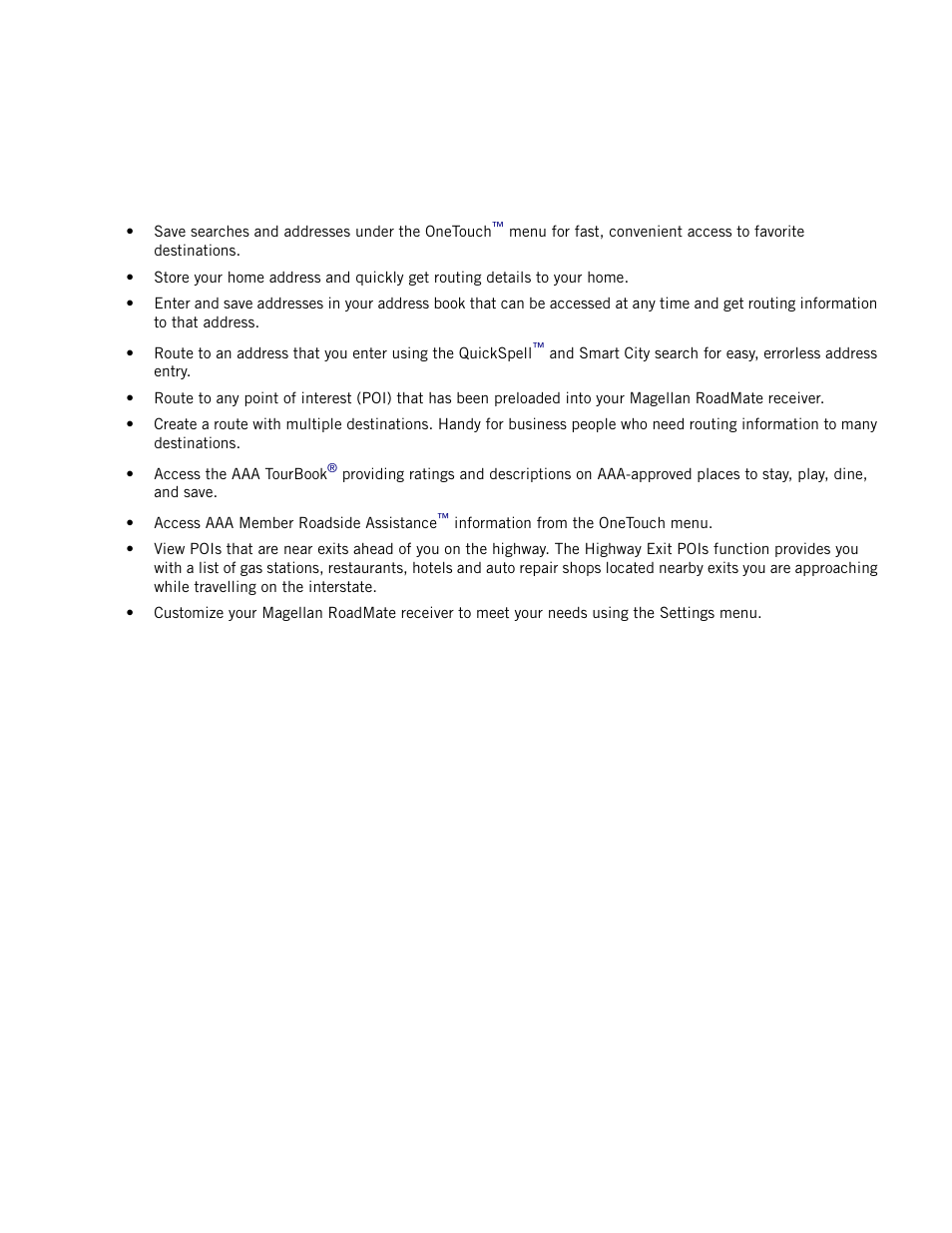 Magellan roadmate receiver | Magellan RoadMate 3030 User Manual | Page 9 / 39