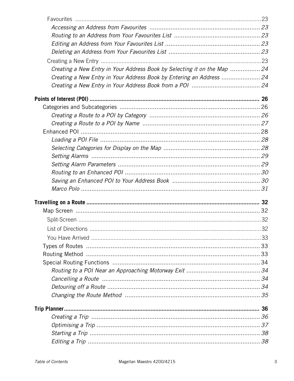 Magellan Maestro 4215 User Manual | Page 7 / 59