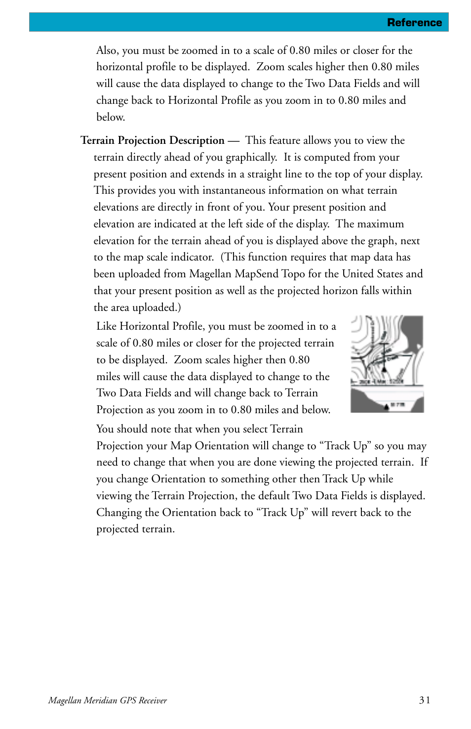 Magellan meridian series User Manual | Page 39 / 102