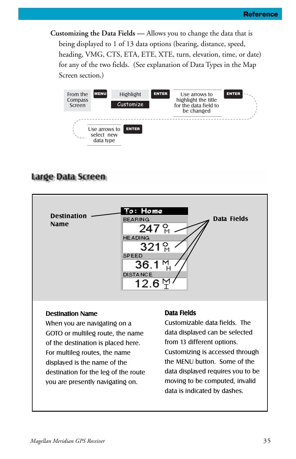 Magellan meridian series User Manual | Page 43 / 102
