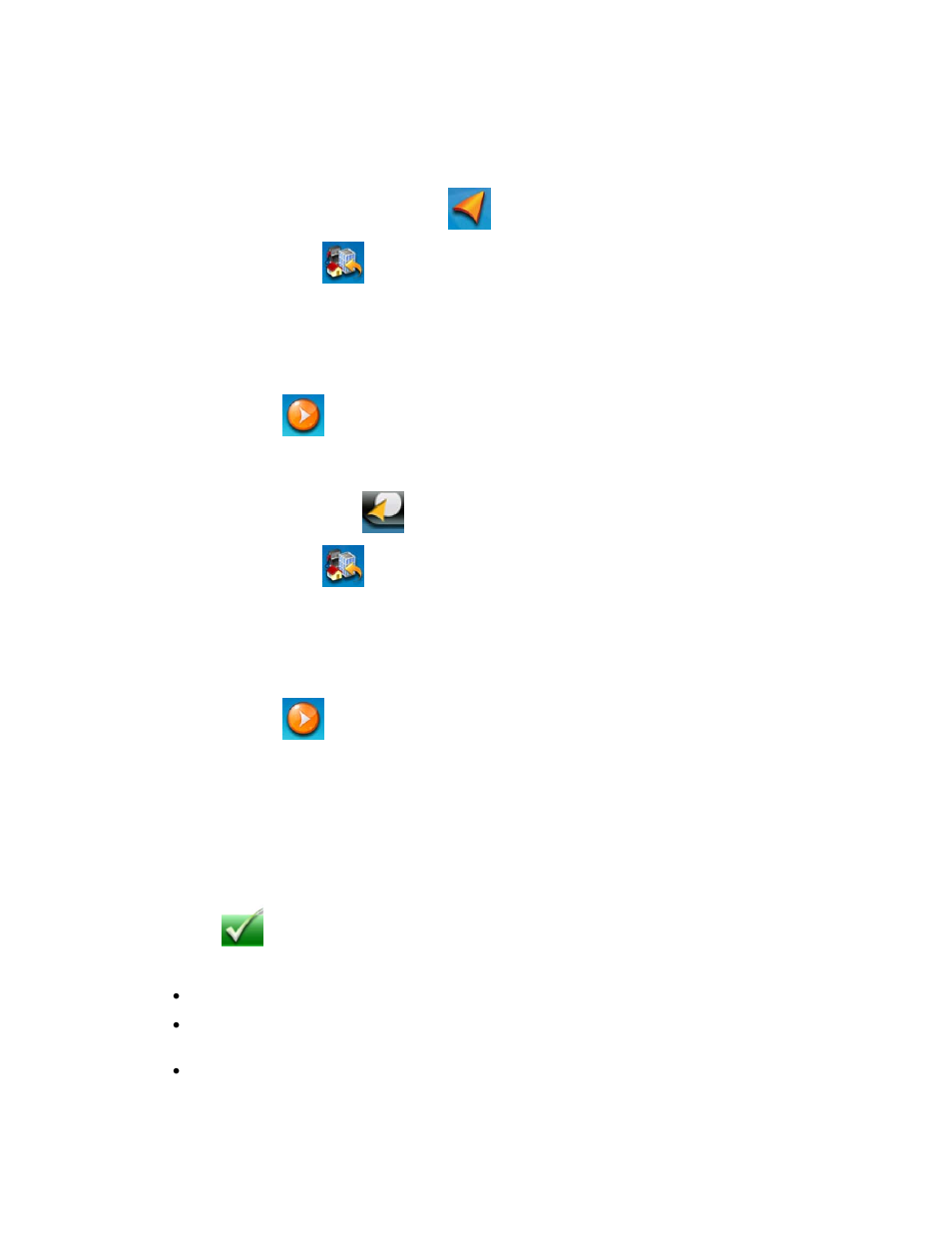 Previous destinations, Routing to a previous destination (method 1), Routing to a previous destination (method 2) | Saving a previous destination to your address book | Magellan Maestro 4370 User Manual | Page 34 / 77