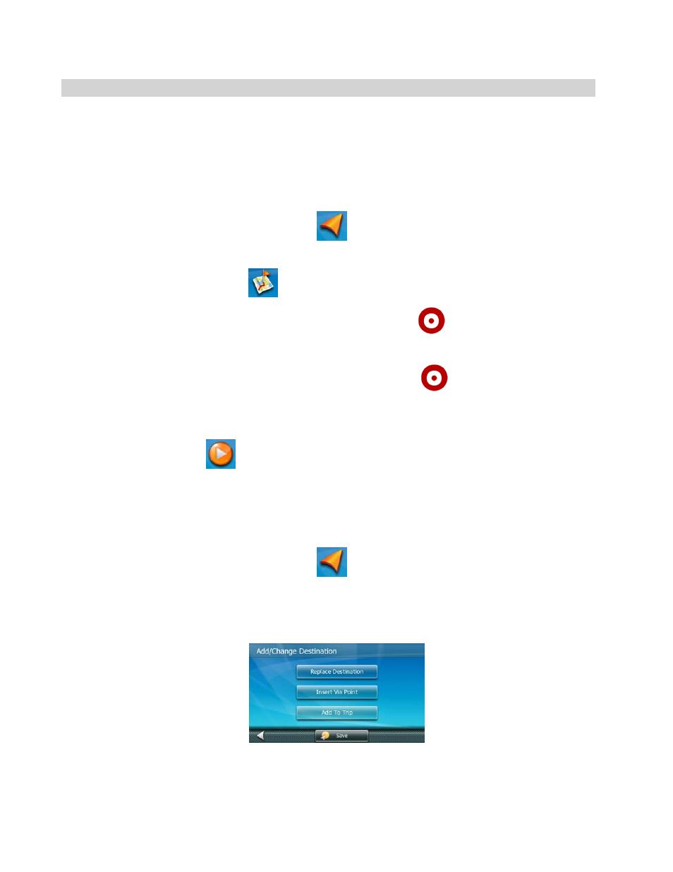 Multi-destination routes, Creating multi-destination routes with plan on map, Creating additional destinations with go to | Magellan Maestro 4370 User Manual | Page 48 / 77