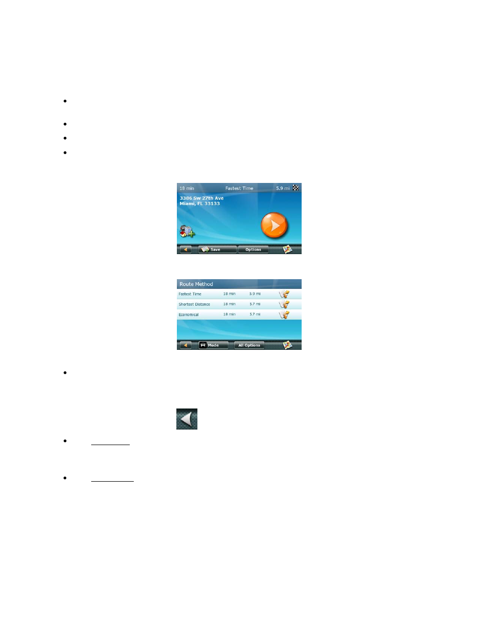 Routing method | Magellan Maestro 4370 User Manual | Page 53 / 77