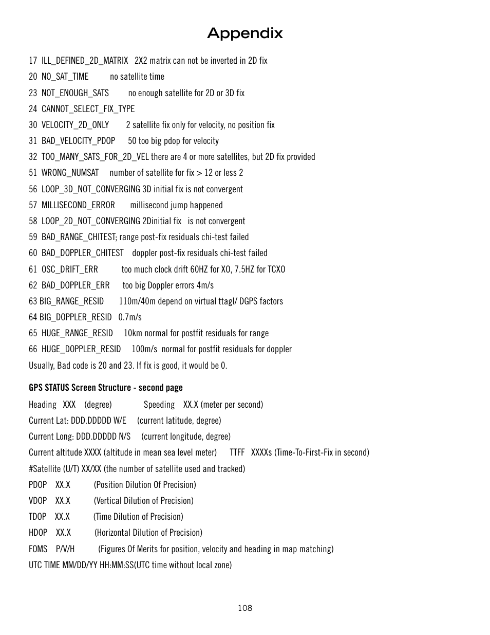 Appendix | Magellan RoadMate 6000T User Manual | Page 118 / 121