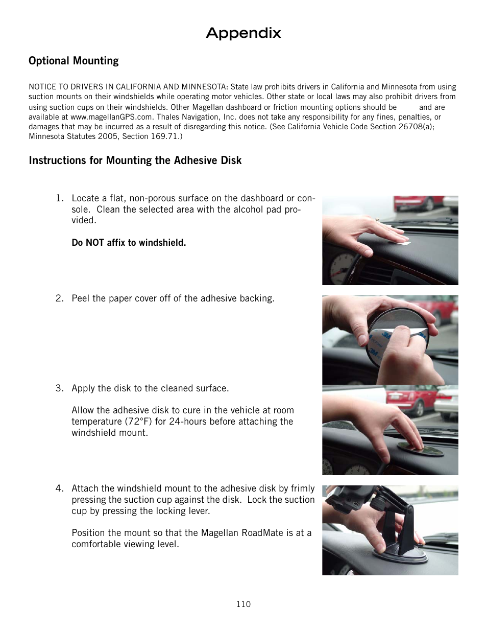 Appendix | Magellan RoadMate 6000T User Manual | Page 120 / 121