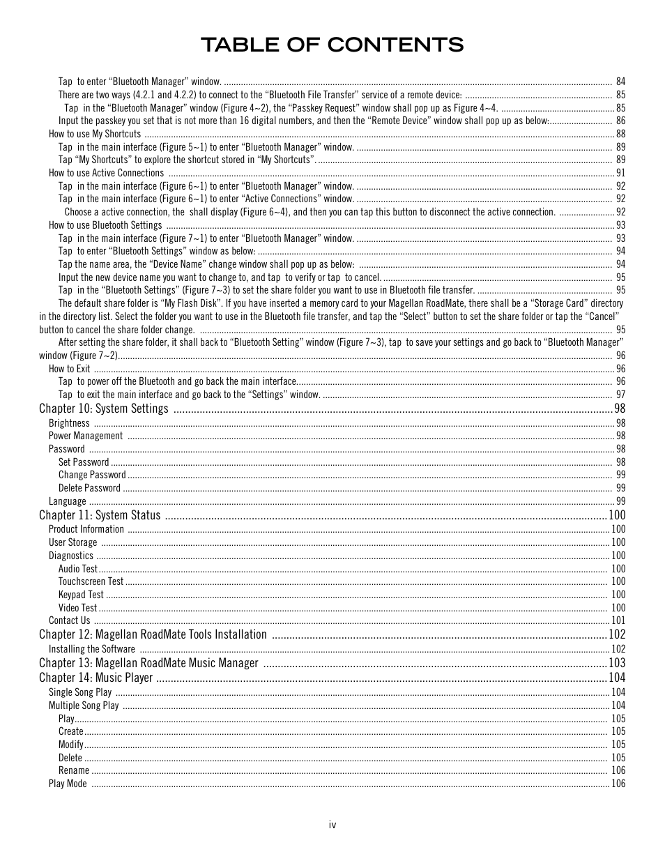 Magellan RoadMate 6000T User Manual | Page 9 / 121