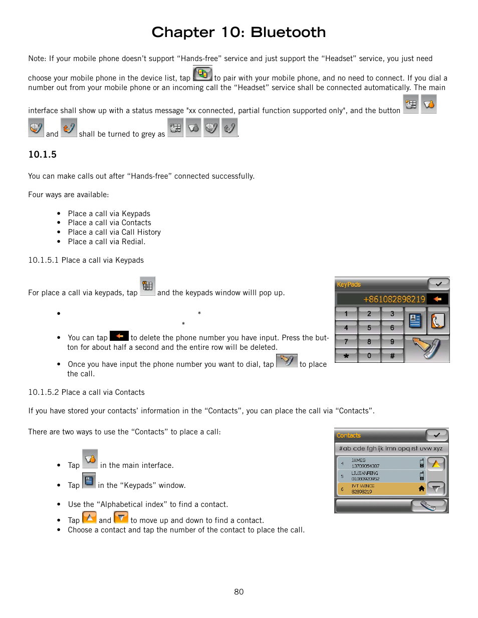 Chapter 10: bluetooth | Magellan RoadMate 6000T User Manual | Page 90 / 121