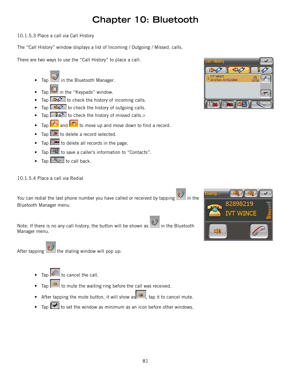 Chapter 10: bluetooth | Magellan RoadMate 6000T User Manual | Page 91 / 121