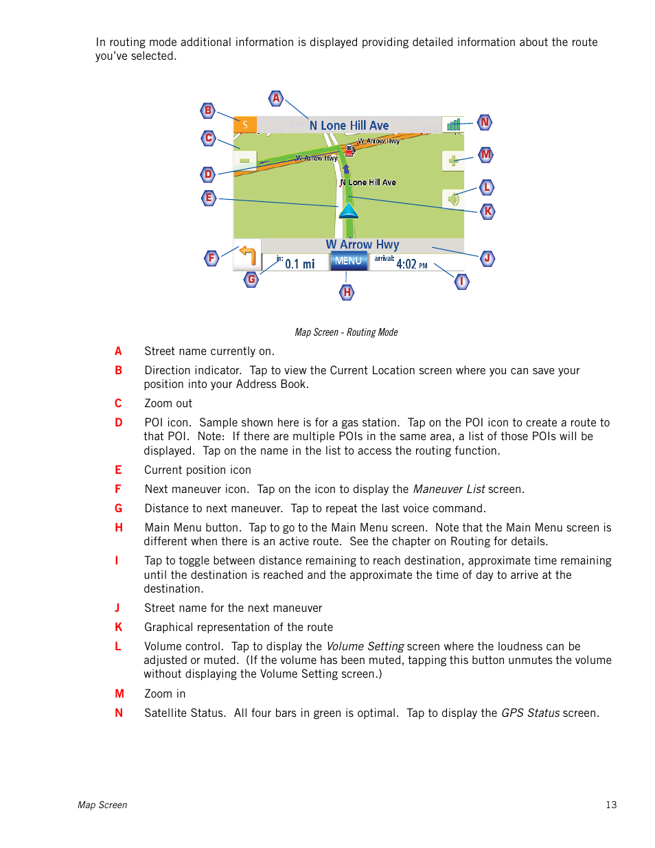 Magellan Maestro 4210 User Manual | Page 22 / 68