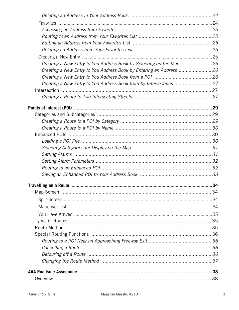 Magellan Maestro 4210 User Manual | Page 7 / 68