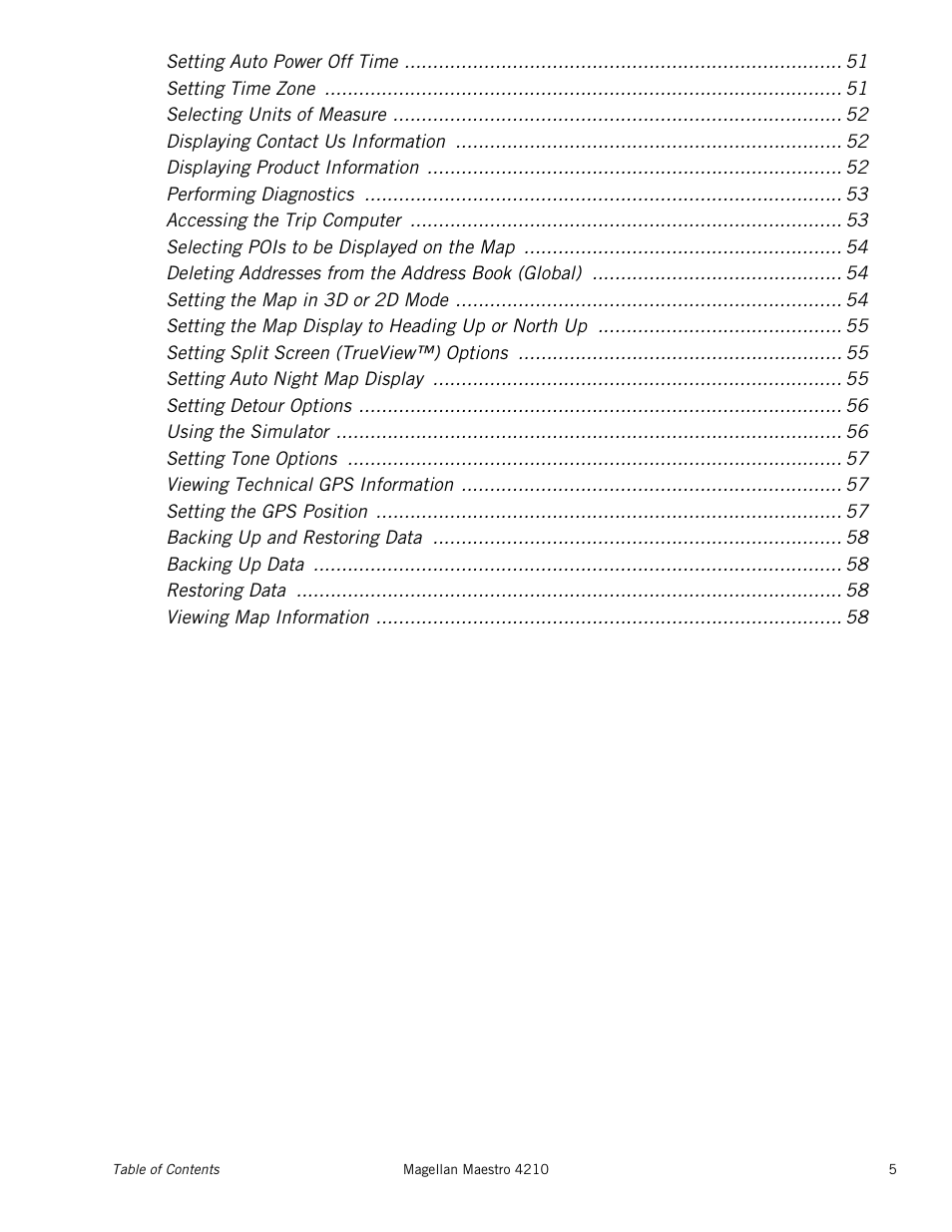 Magellan Maestro 4210 User Manual | Page 9 / 68