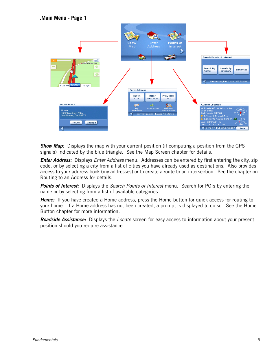 Magellan RoadMate 1212 User Manual | Page 13 / 60