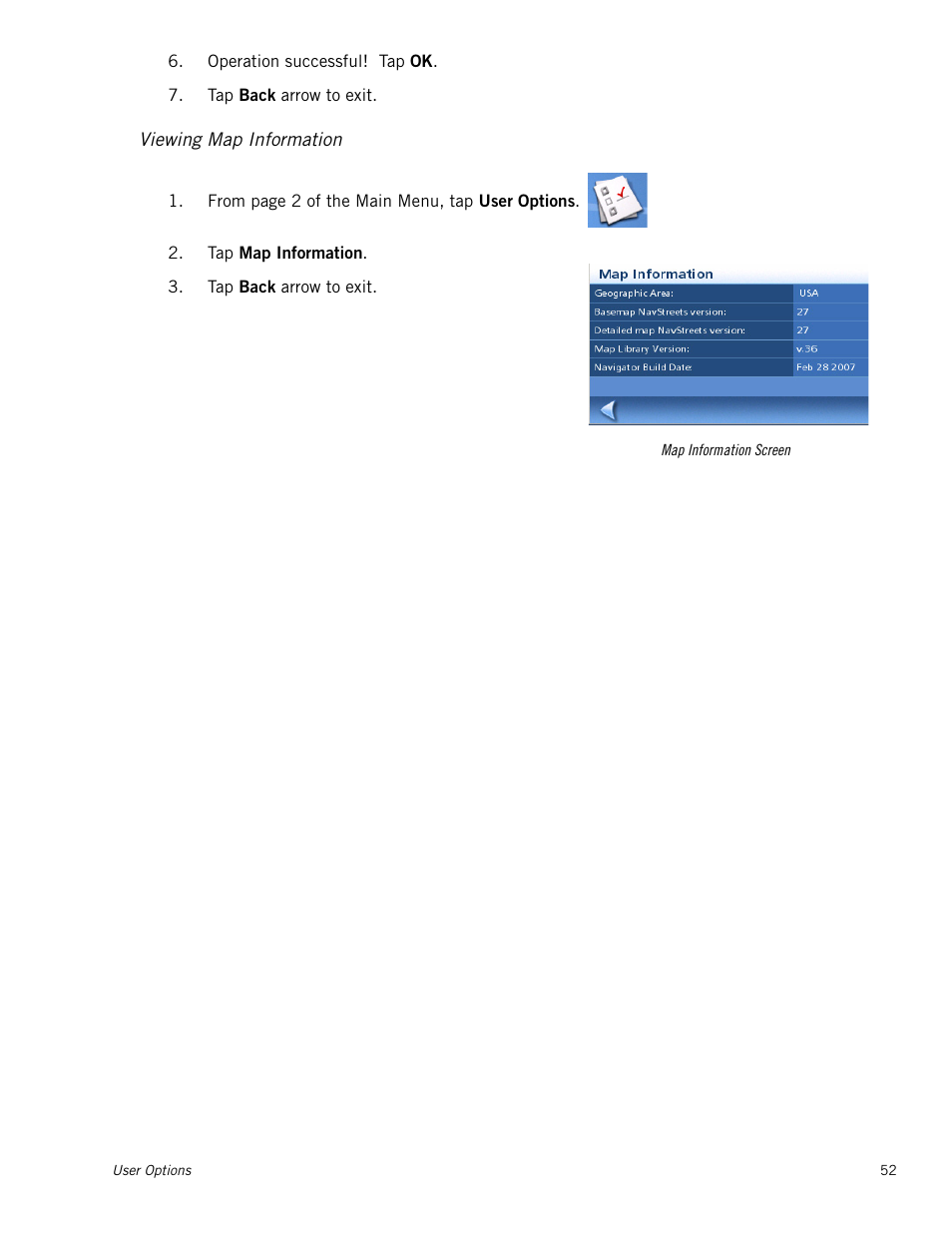 Viewing map information | Magellan RoadMate 1212 User Manual | Page 60 / 60