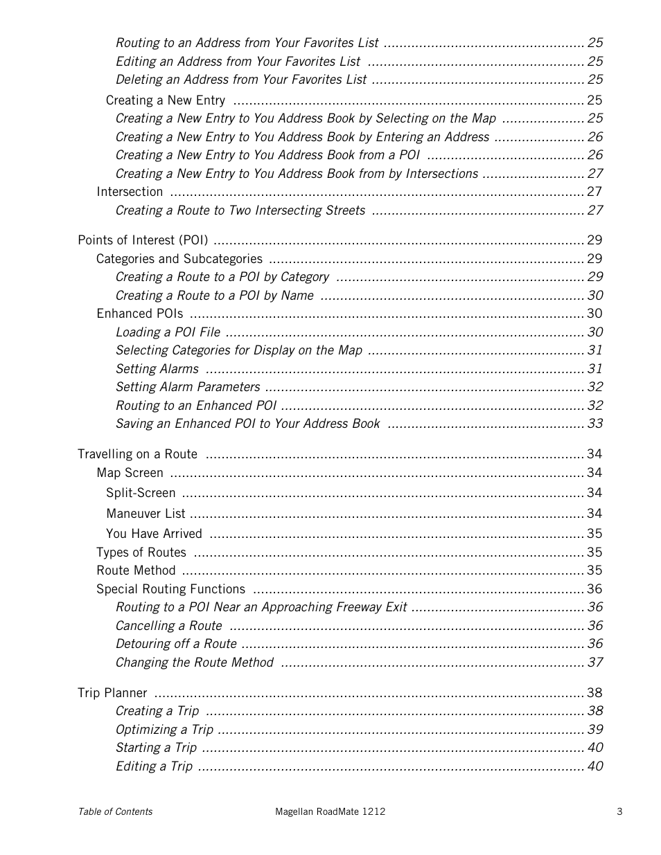 Magellan RoadMate 1212 User Manual | Page 7 / 60