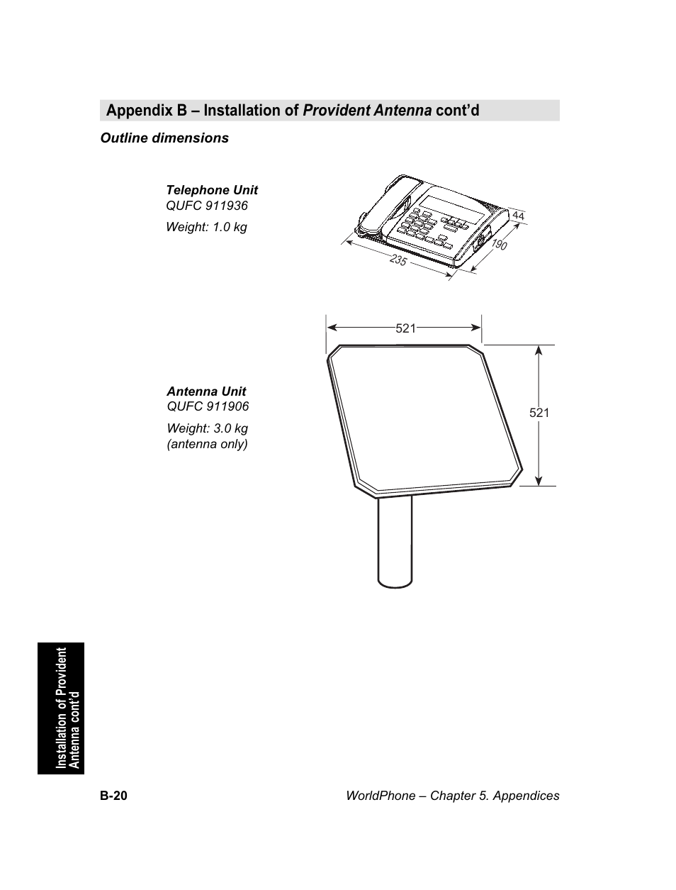 Magellan GLOBAL SATELLITE TELEPHONE User Manual | Page 122 / 164
