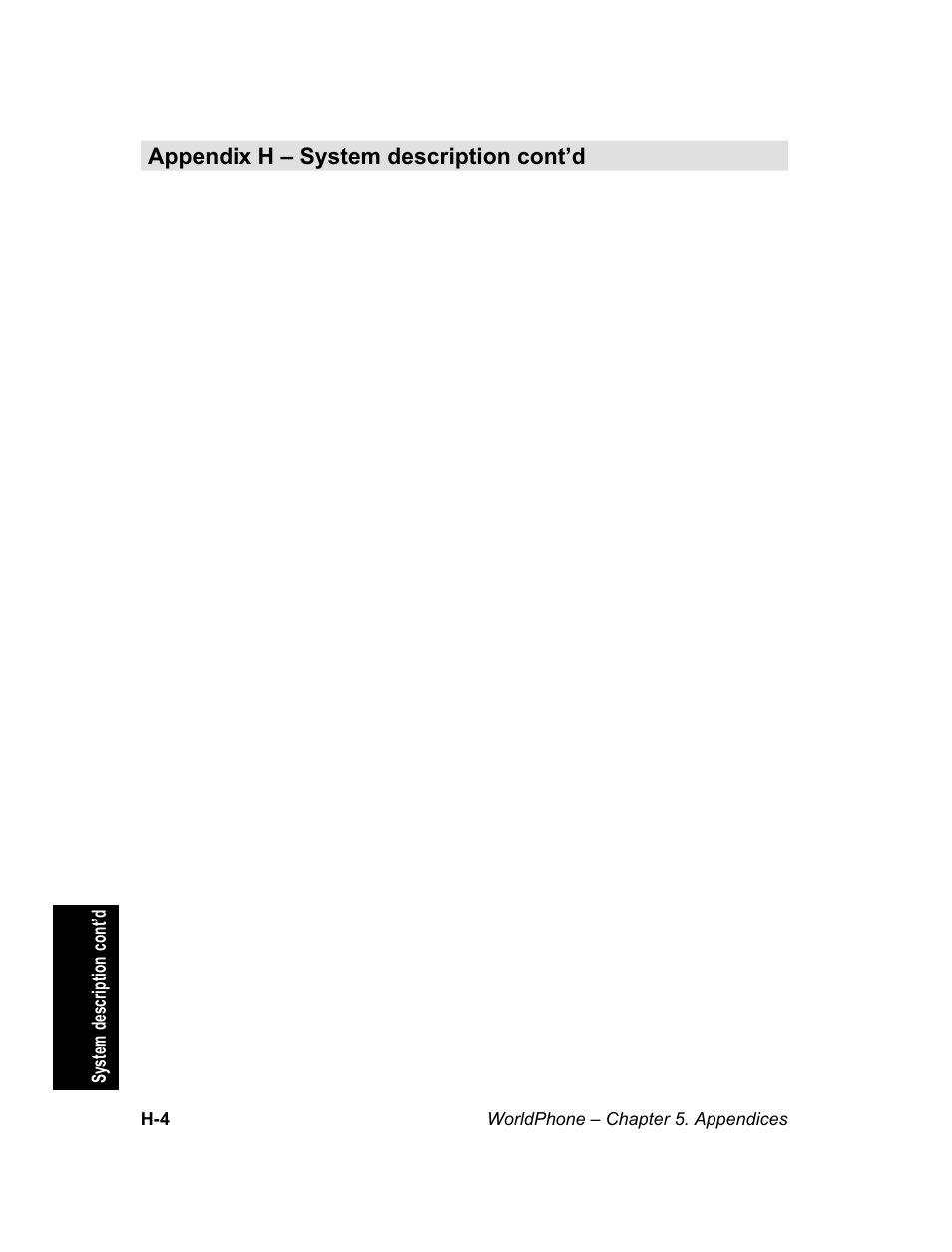 Appendix h – system description cont’d | Magellan GLOBAL SATELLITE TELEPHONE User Manual | Page 156 / 164