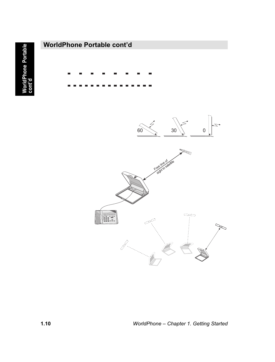 Worldphone portable cont’d | Magellan GLOBAL SATELLITE TELEPHONE User Manual | Page 16 / 164