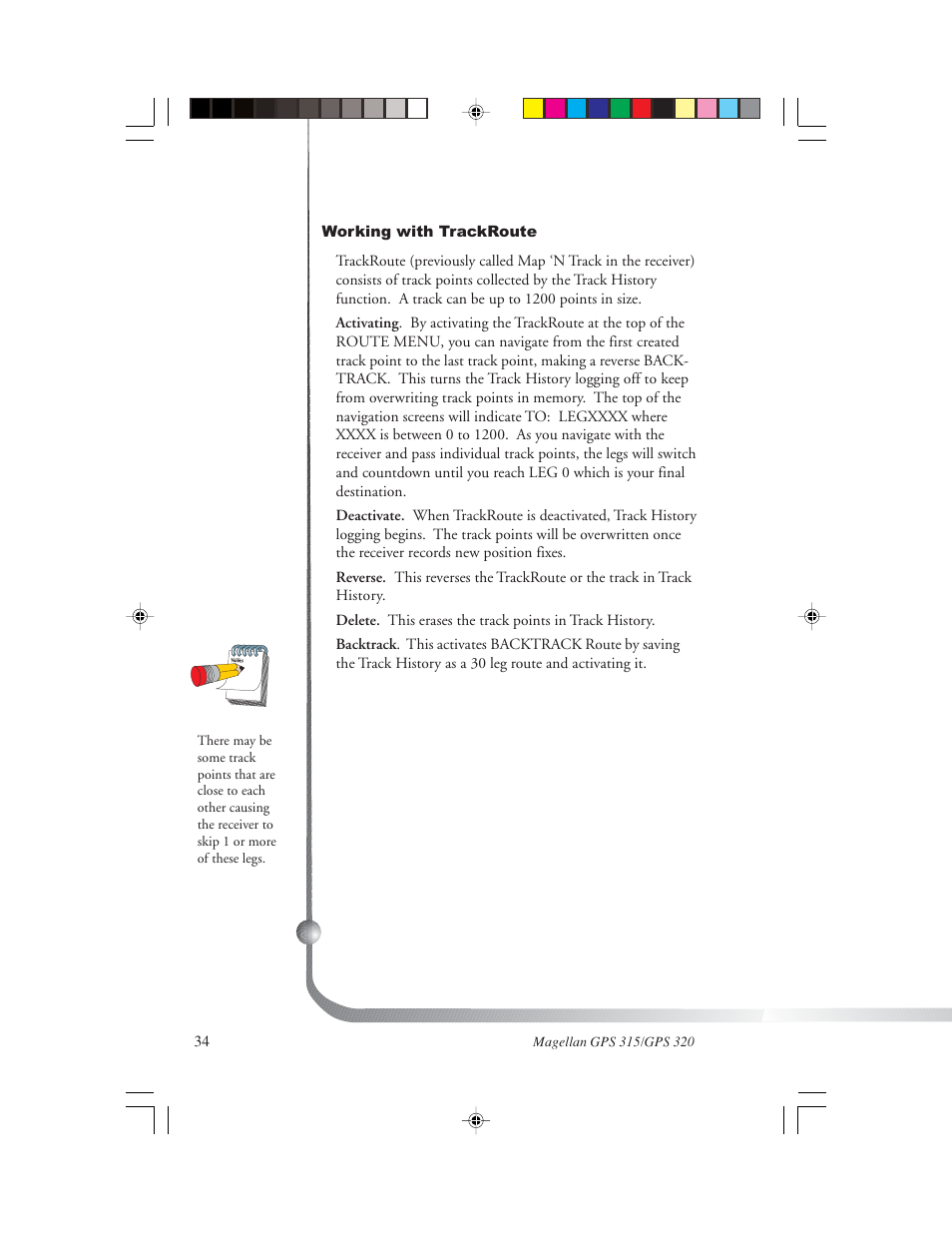 Magellan GPS 320 User Manual | Page 42 / 78