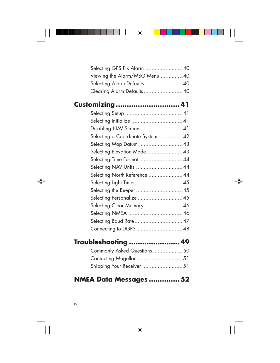 Magellan GPS 320 User Manual | Page 6 / 78